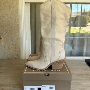 Dolce Vita - Ivory Navene Tall Boot 6.5